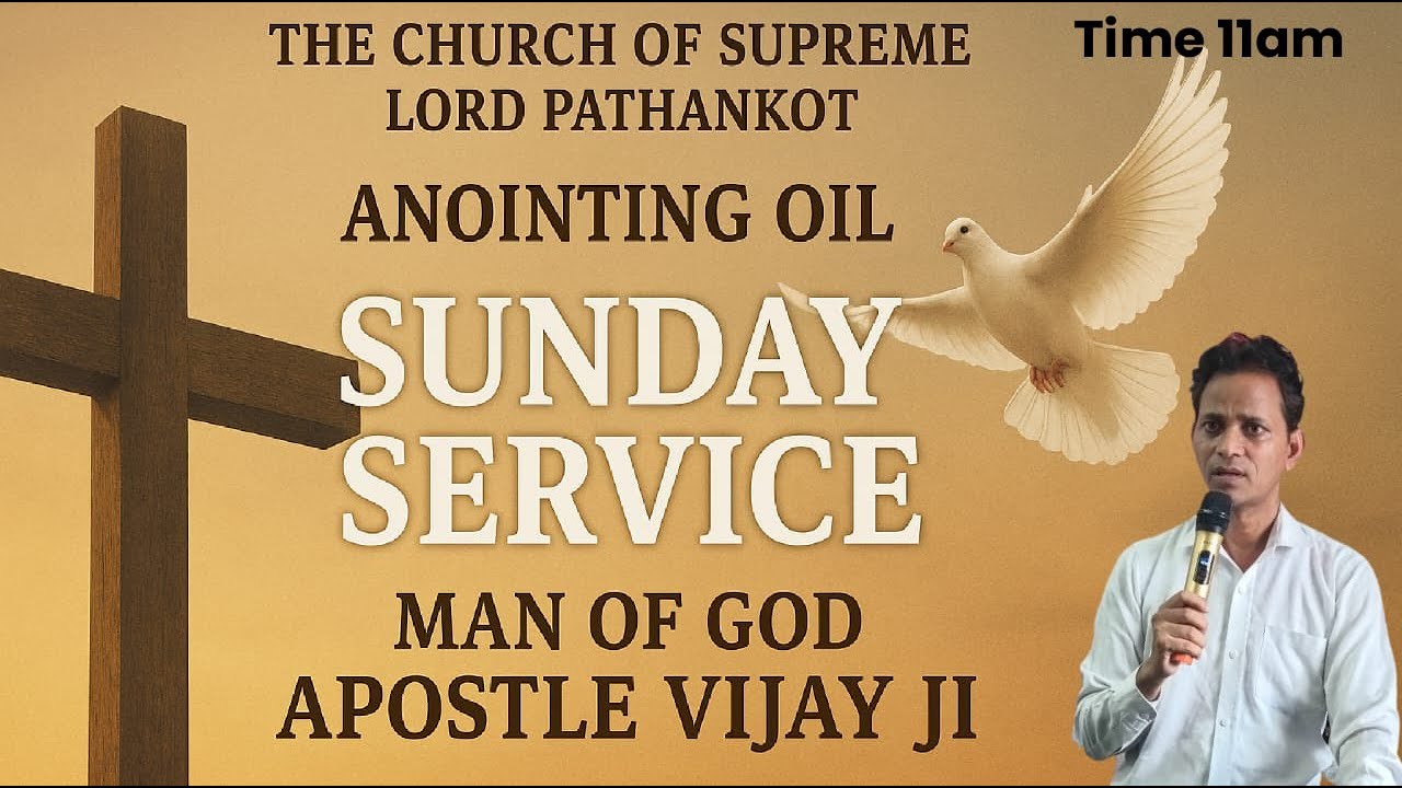 SUNDAY ANOINTING OIL BLESSED MEETING II WITH II MAN OF GOD II APOSTLE VIJAY JI II 8-2-2026