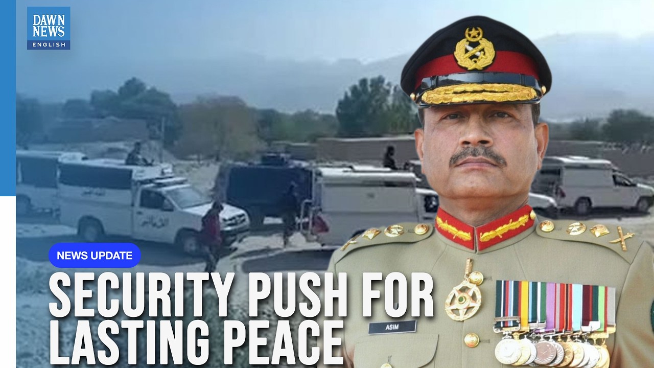 Pakistan Field Marshal Asim Munir Promises Lasting Peace in Balochistan Through Security Push