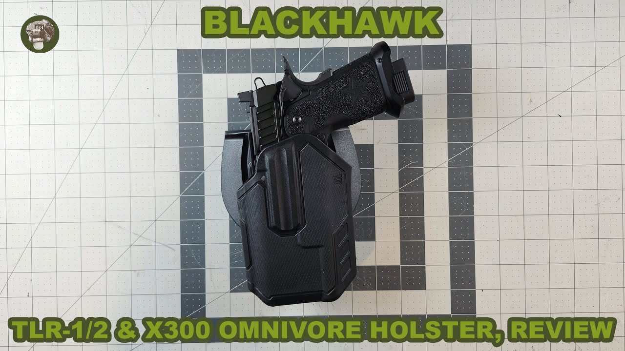 Обзор кобуры Blackhawk TLR-1 и X300 Omnivore