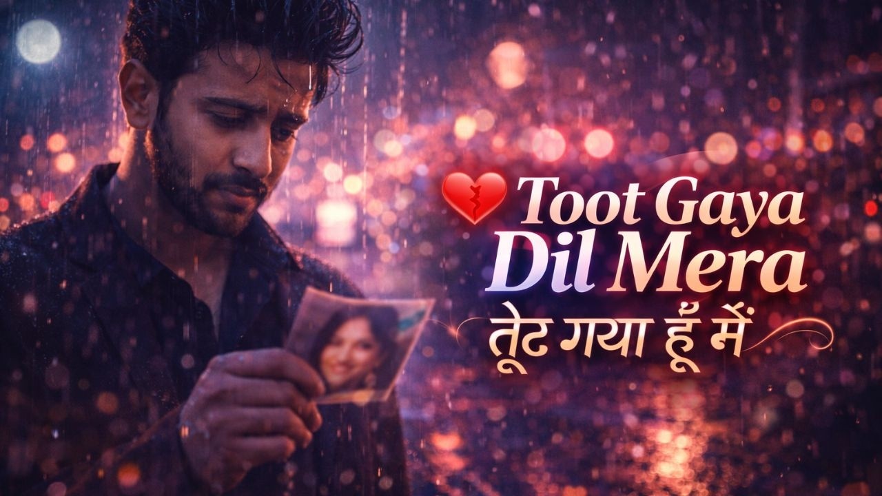 Toot Gaya Dil Mera (Official Song) | टूट गया दिल मेरा | Emotional Bollywood Sad Song