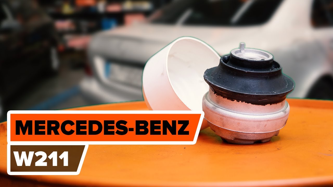 Wie MERCEDES-BENZ W211 E-Klasse Motorlager wechseln [AUTODOC TUTORIAL]