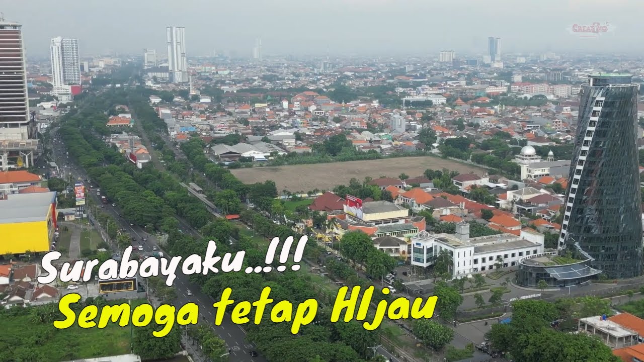 Drone Kota Surabaya Cito City Of Tomorrow Dari Udara Dji Mini 3 Pro
