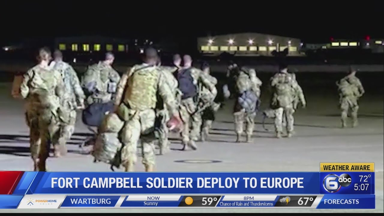Fort Campbell soldiers deploy to Europe