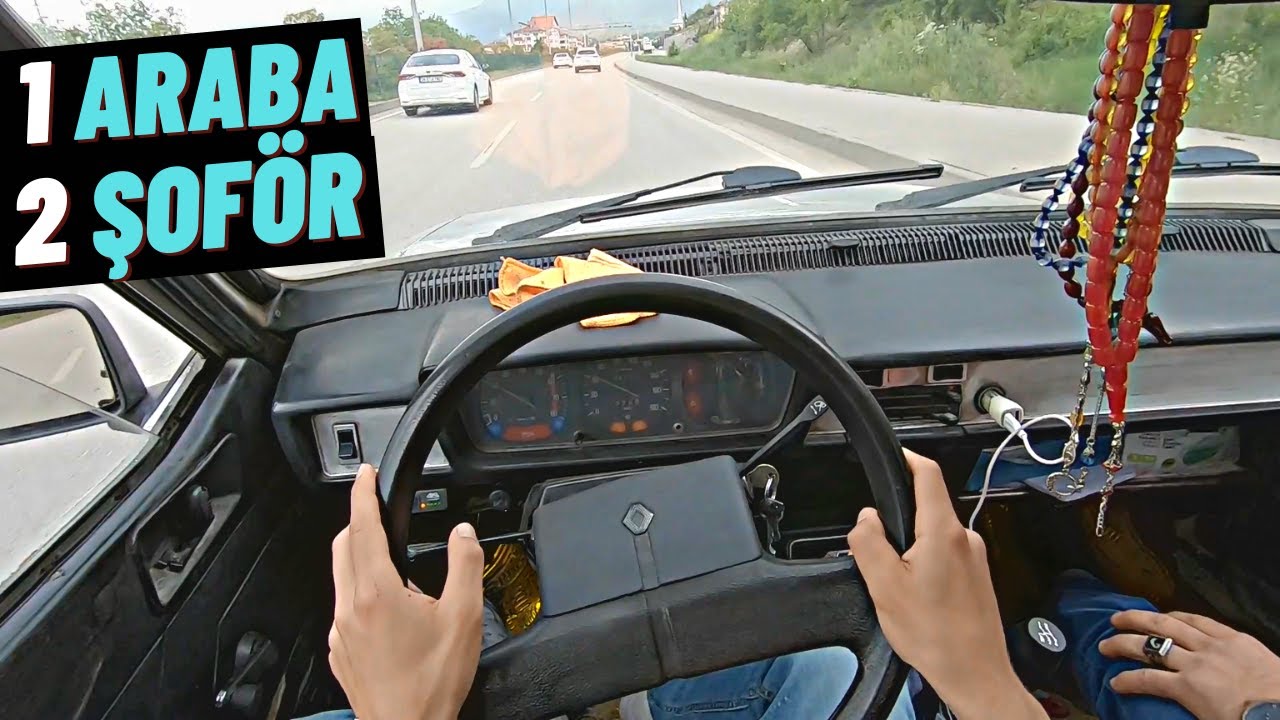 84 MODEL TOROS İLE İMTİHANIM | 2 KİŞİ ZOR S&Uuml;RD&Uuml;K | RENAULT TOROS İNCELEME