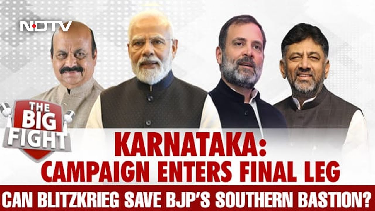 The Battle For Karnataka: Can Blitzkrieg Save BJP's Southern Bastion? | The Big Fight