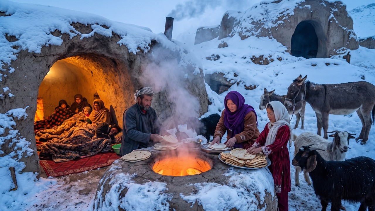 The Families Who Survive Winter Inside Caves &mdash; Real Life in the Frozen Mountains