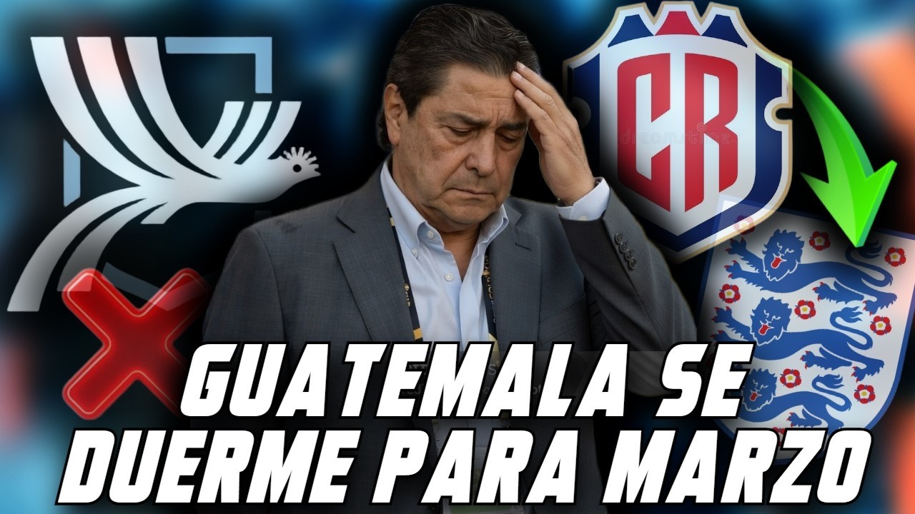 LUIS FERNANDO TENA MOLESTO Y CON JUSTA RAZON, MIENTRAS LOS DEMAS ANUNCIAN TREMENDOS AMISTOSOS GUATE