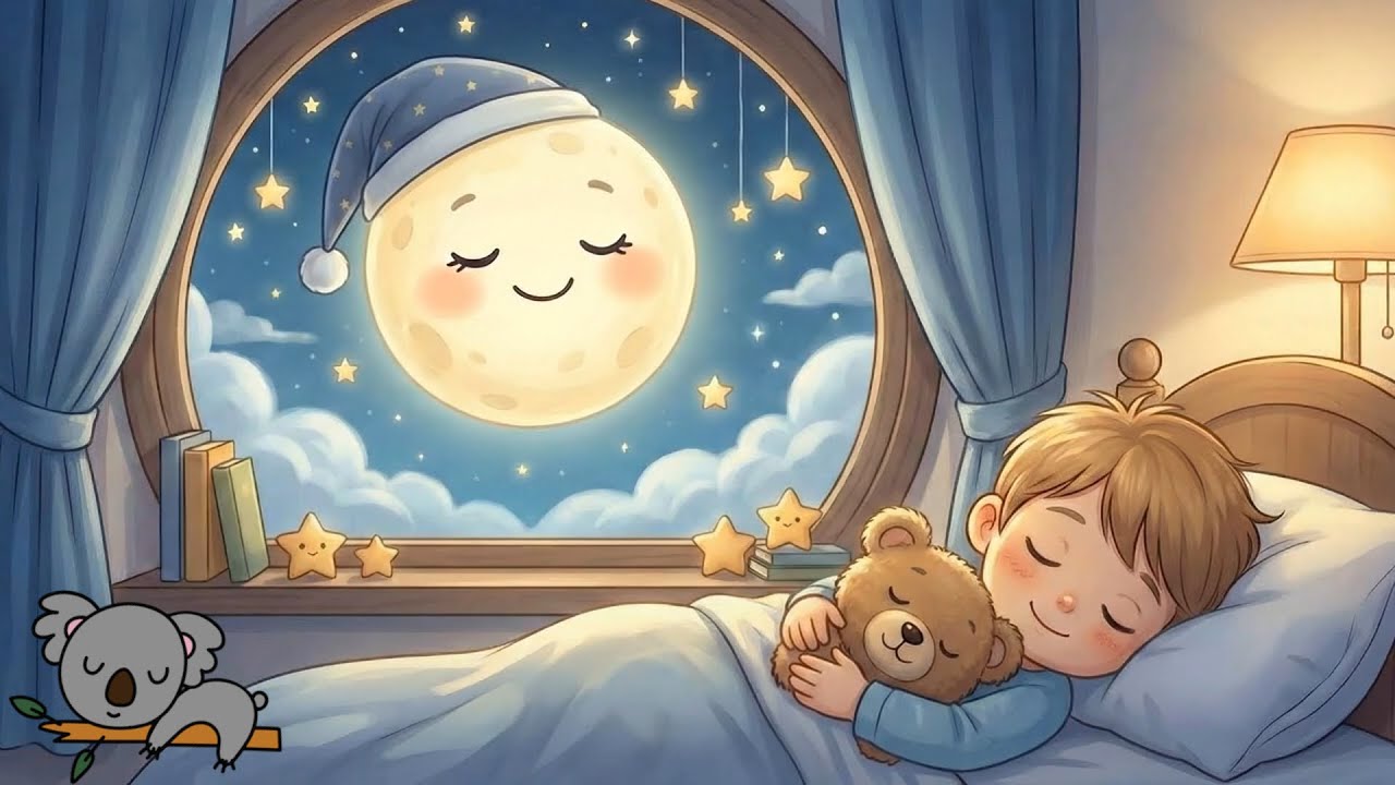 Soothing Baby Sleep Music 🌜 Mozart Brahms Lullaby 🎵 Let Your Mind Rest and Sleep Deeply