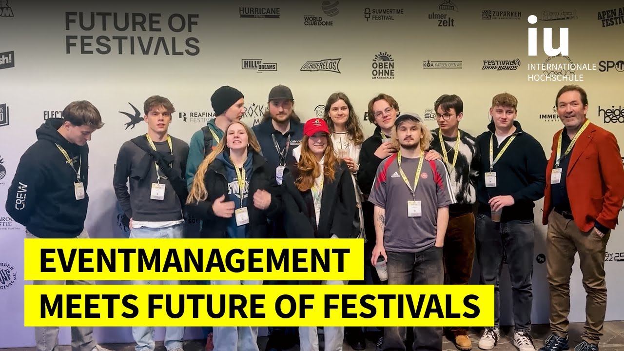 Eventmanagement meets Future of Festivals | IU Internationale Hochschule