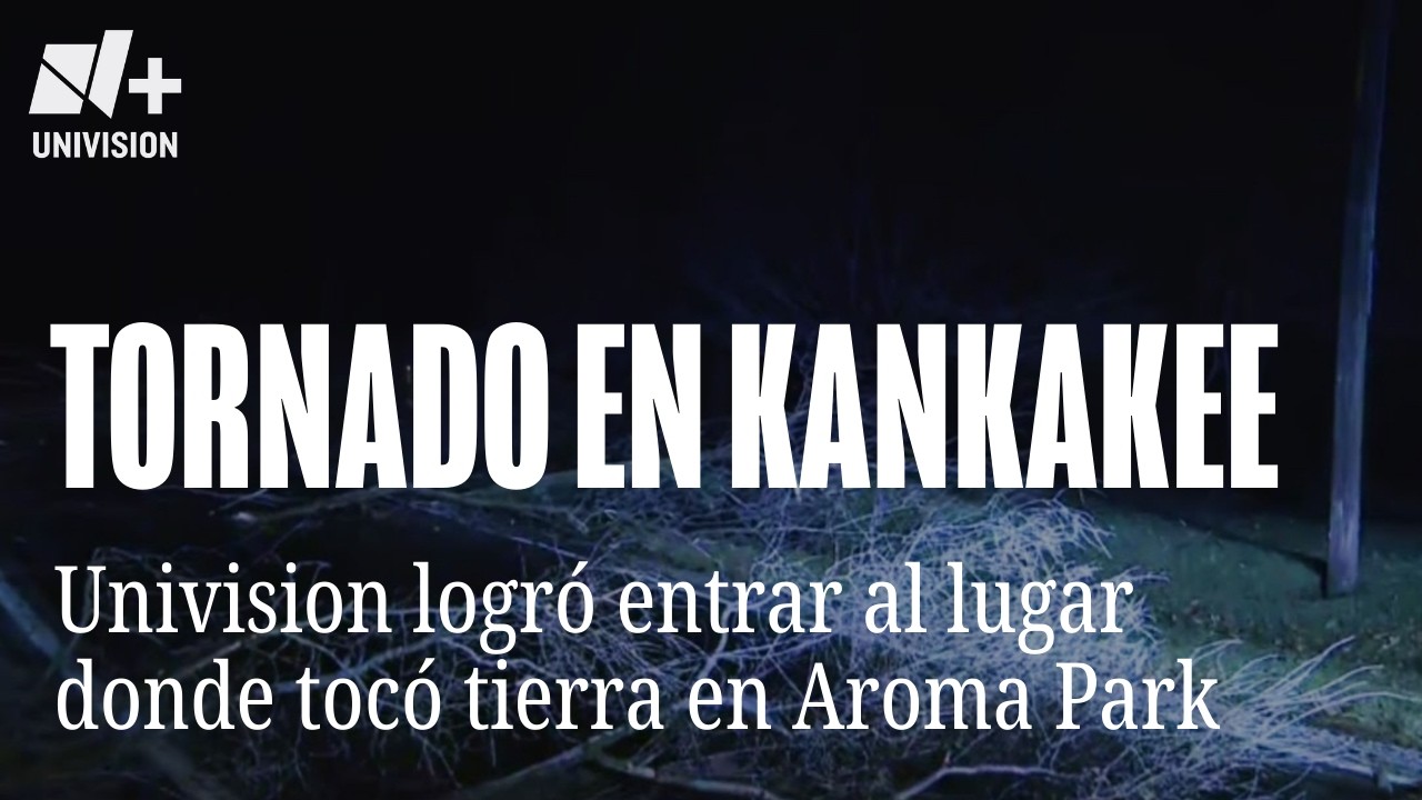 Tornado habría tocado tierra en Aroma Park en Kankakee; tras alerta de tormentas severas en Chicago
