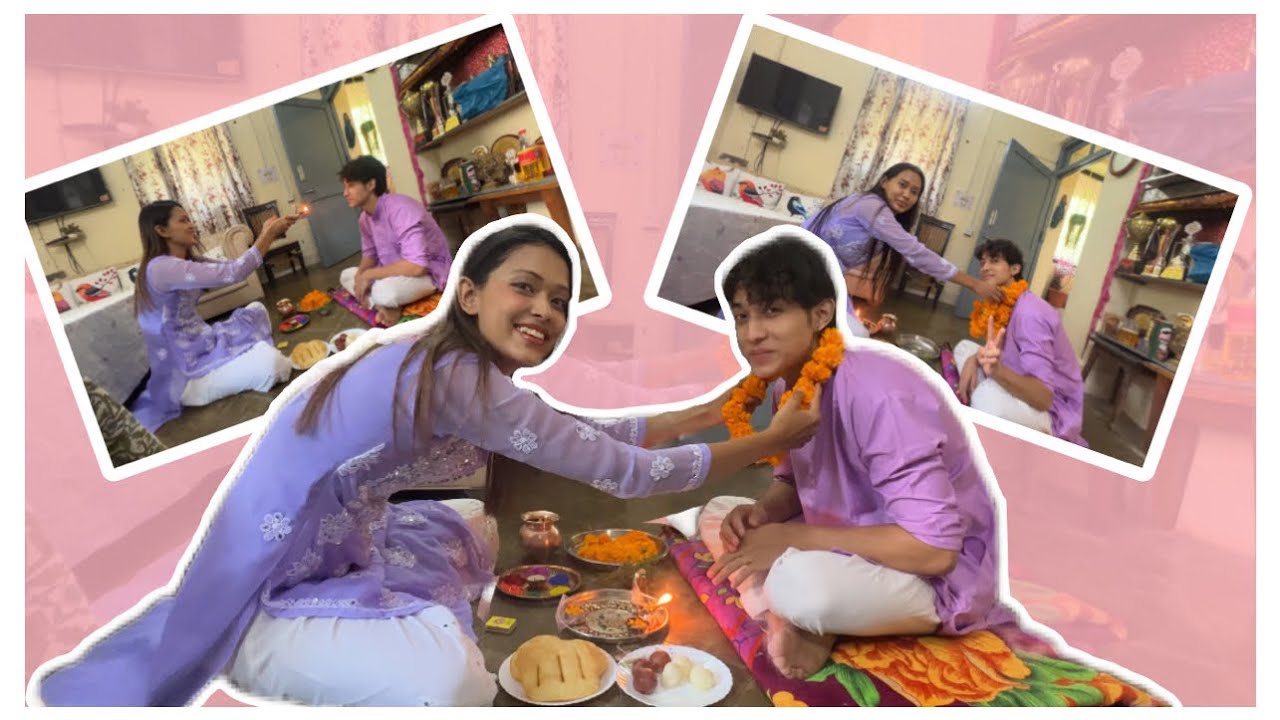 Bhai dooj vlog ❤️ || kya gift mila hame ? || v vlog || Varsha Thapa