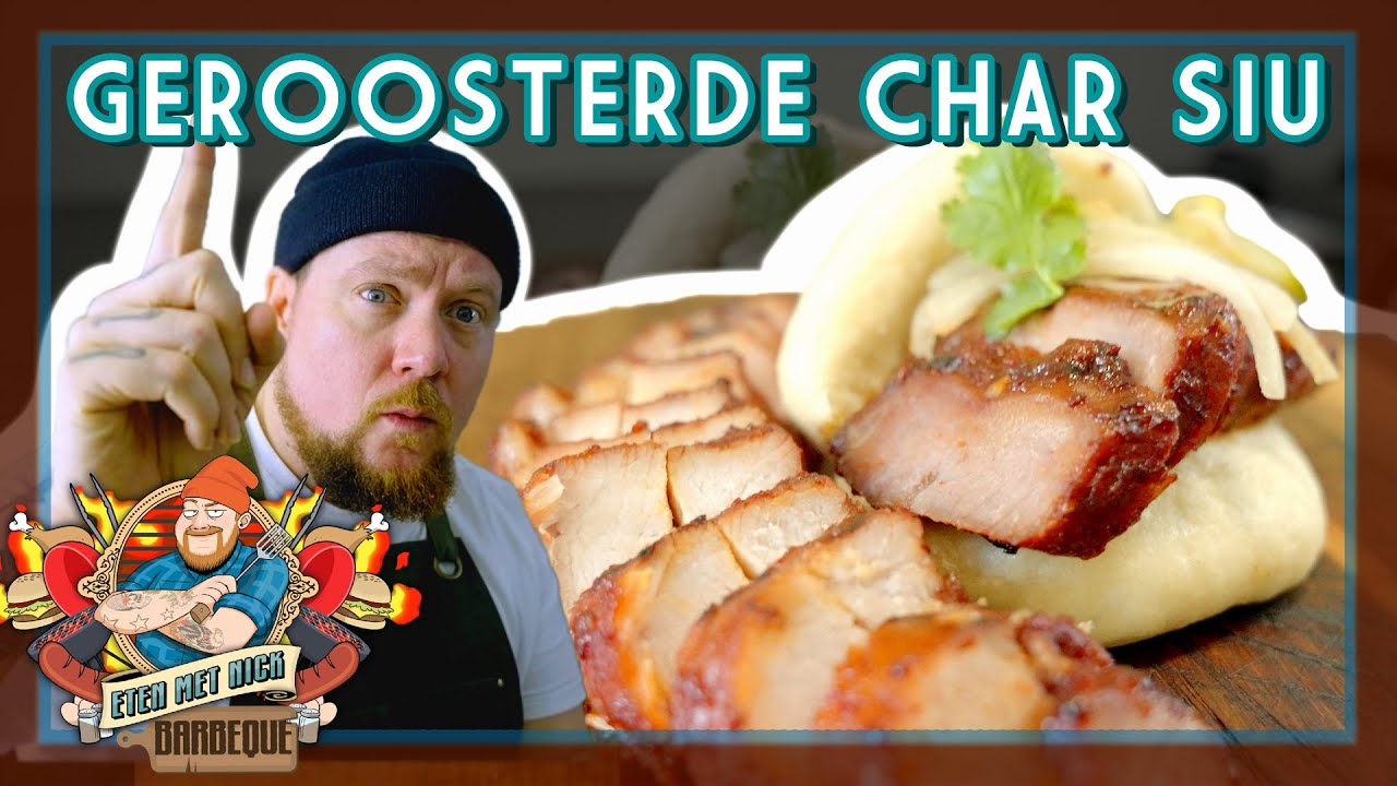 Chinese BBQ! CHAR SIU! | EtenmetNick | BBQ