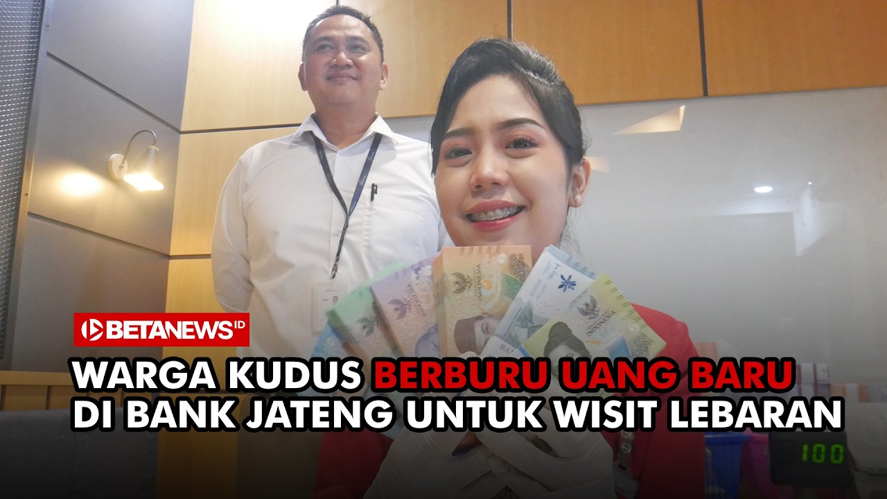 Ramainya Warga Kudus Berburu Uang Pecahan Baru di Bank Jateng