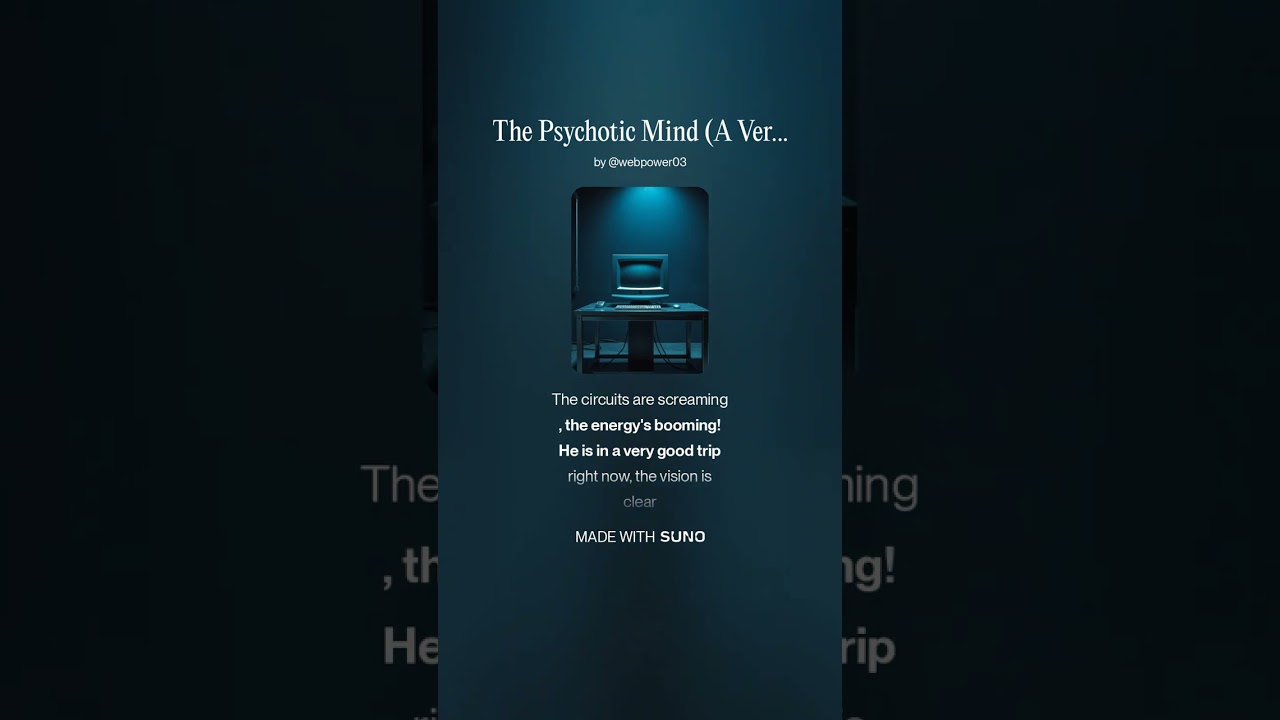 The Psychotic Mind A Very Good Trip