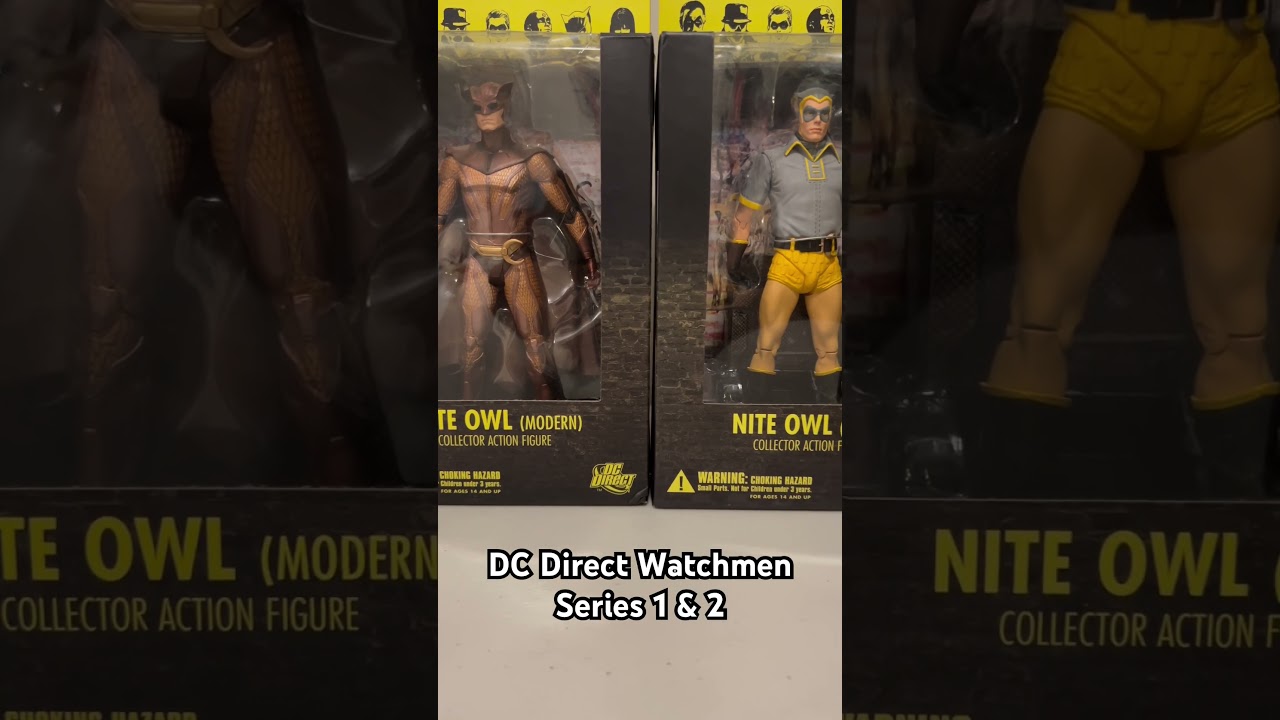Watchmen DC Direct Figures Showcase #shorts #DC