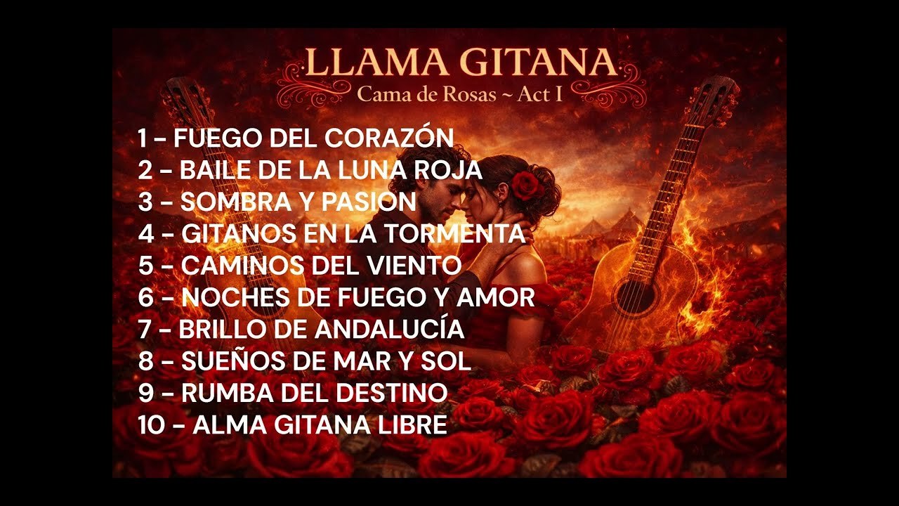 Cama de Rosas - Gipsy Kings Vibes | Soulful Spanish Guitar & Flamenco Rumba