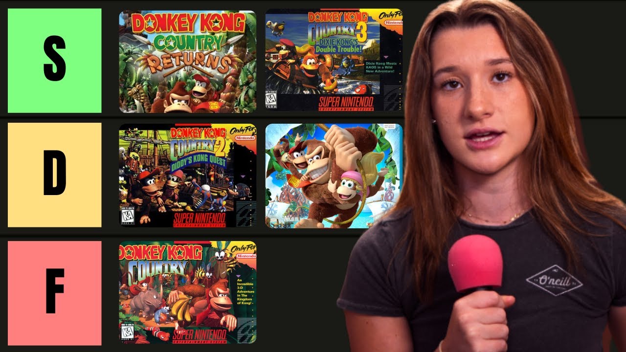 Ranking Every Single Donkey Kong Country Game!