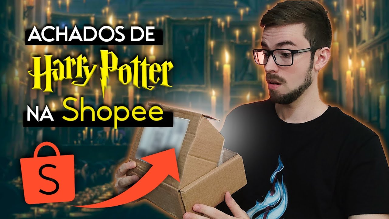 Testei alguns produtos de HARRY POTTER na SHOPEE e foi tudo MÁGICO! ✨