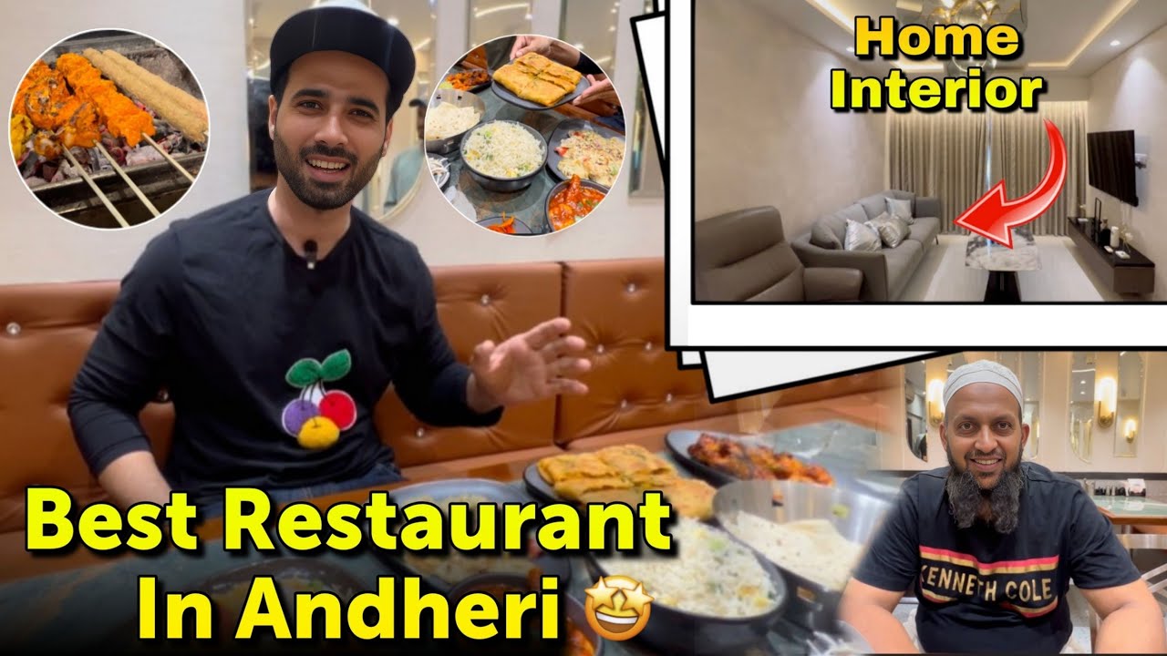Beautiful Home Interior 😍 Kebab Kraze Restaurant in Andheri 😎 @shezaanshaikh18 