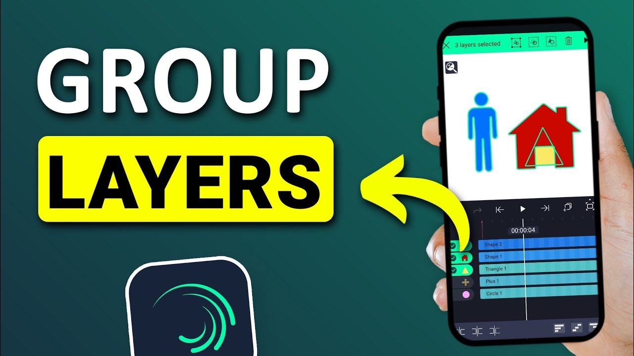 How To Group in Alight Motion