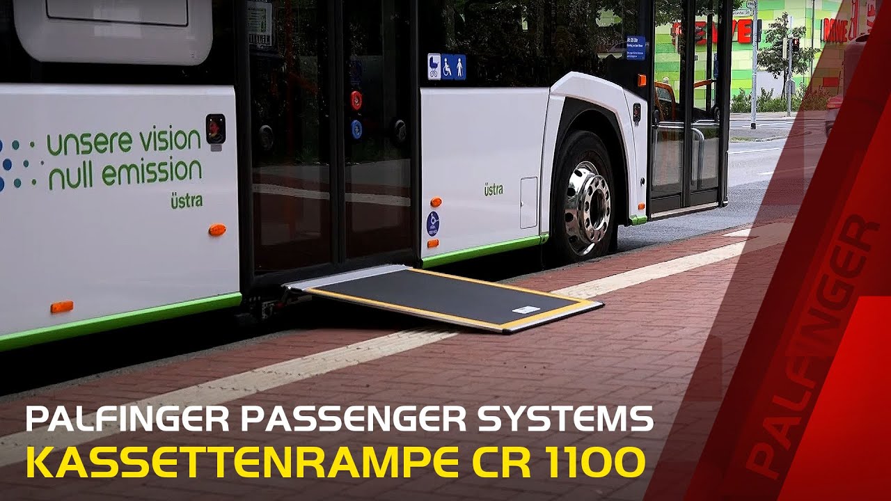 PALFINGER Passenger Systems / Personeneinstiegssysteme - Kassettenrampe CR 1100