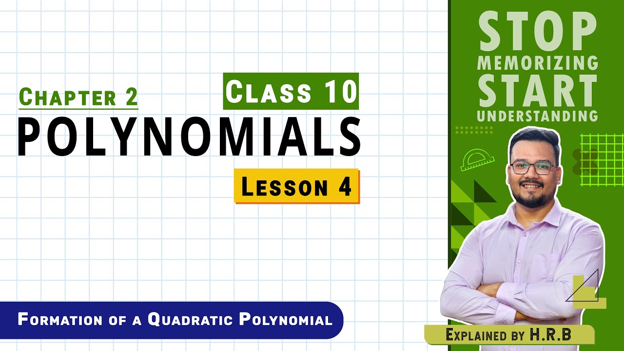 Class 10 Maths | Ch 2 Polynomials | Lesson 4 | Explained in Assamese | CBSE/SEBA