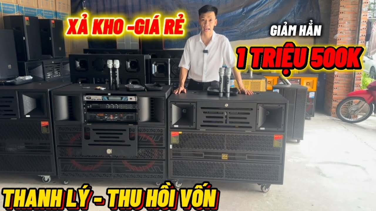 🔥LOA ĐIỆN🔥Giảm sốc 1TRIỆU500K hàng nhập khẩu nguyên chiếc giá rẻ bèo #loakeogiare #loa #karaoke