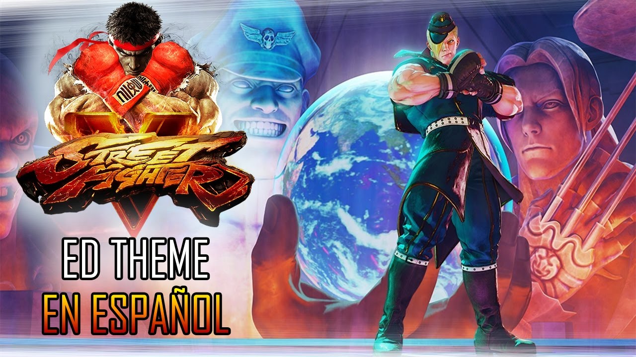 Street Fighter V - Ed theme - Subtitulado en español / with lyrics