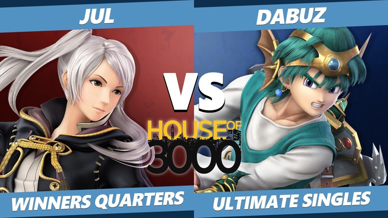 Smash Ultimate Tournament - Jul (Robin) Vs. Dabuz (Hero, Rosalina) SSBU Xeno 175 Winners Quarters