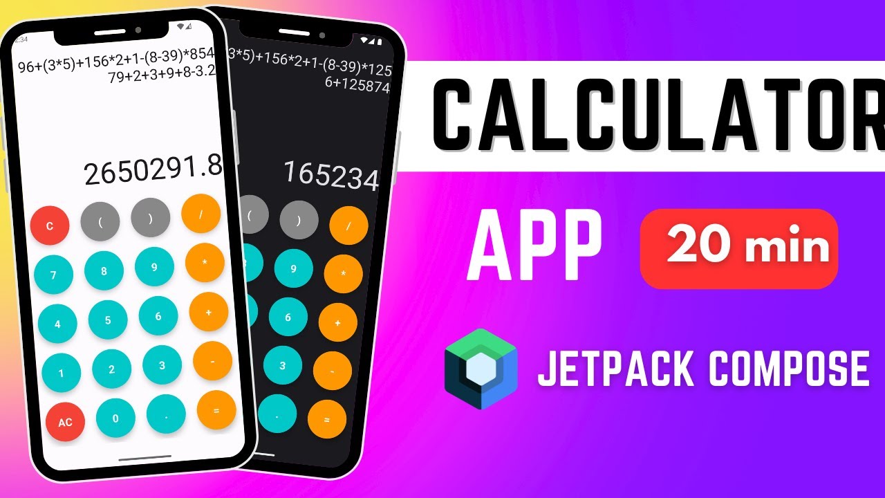 Как создать калькулятор на Android | Jetpack Compose 2024