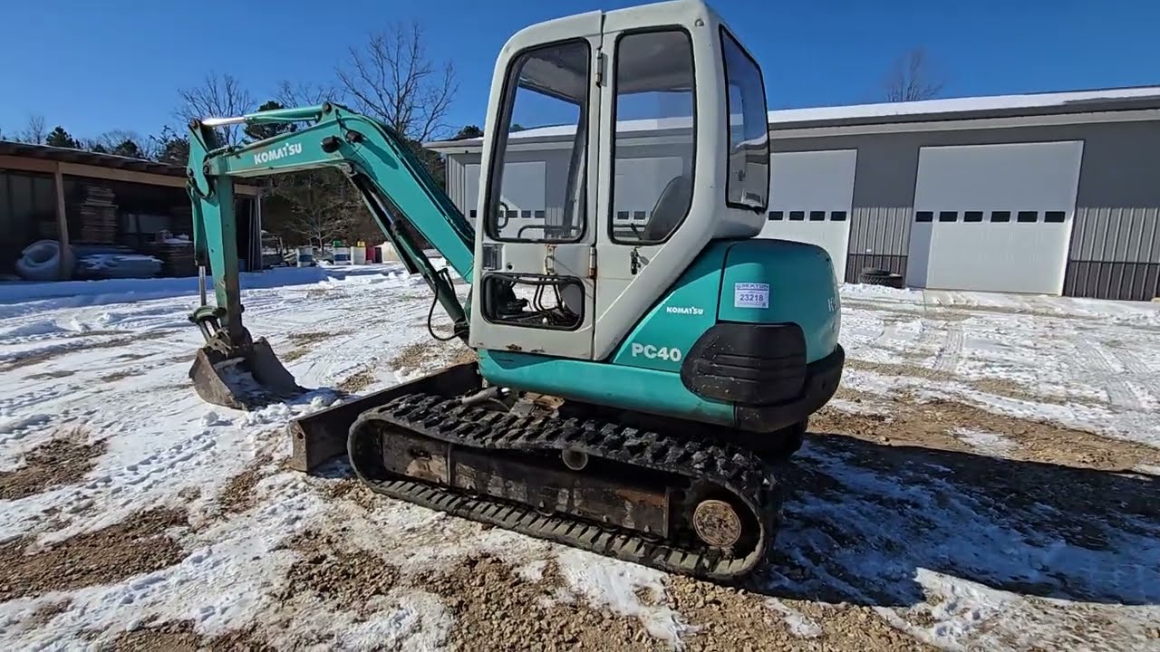 Komatsu PC40 Excavator | Sexton Auctioneers February 2026 Online Equipment Auction