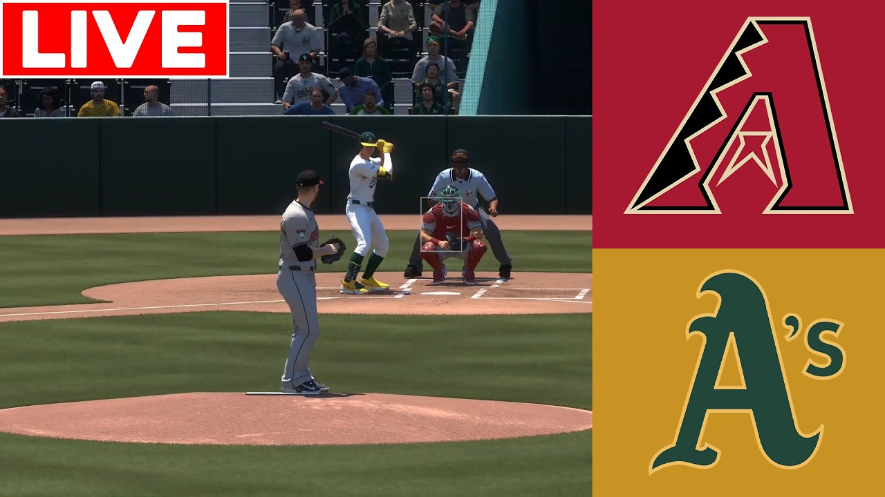 🔴LIVE 🔴Athletics vs Arizona Diamondbacks / 04/03/26 Spring training /MLB THE SHOW 26