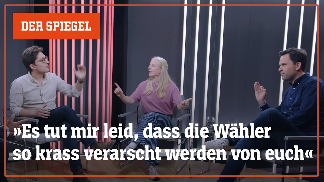 Was bringt die Merz-Regierung f&uuml;r junge Leute? T&uuml;rmer, Nietzard & Winkel im Talk | DER SPIEGEL