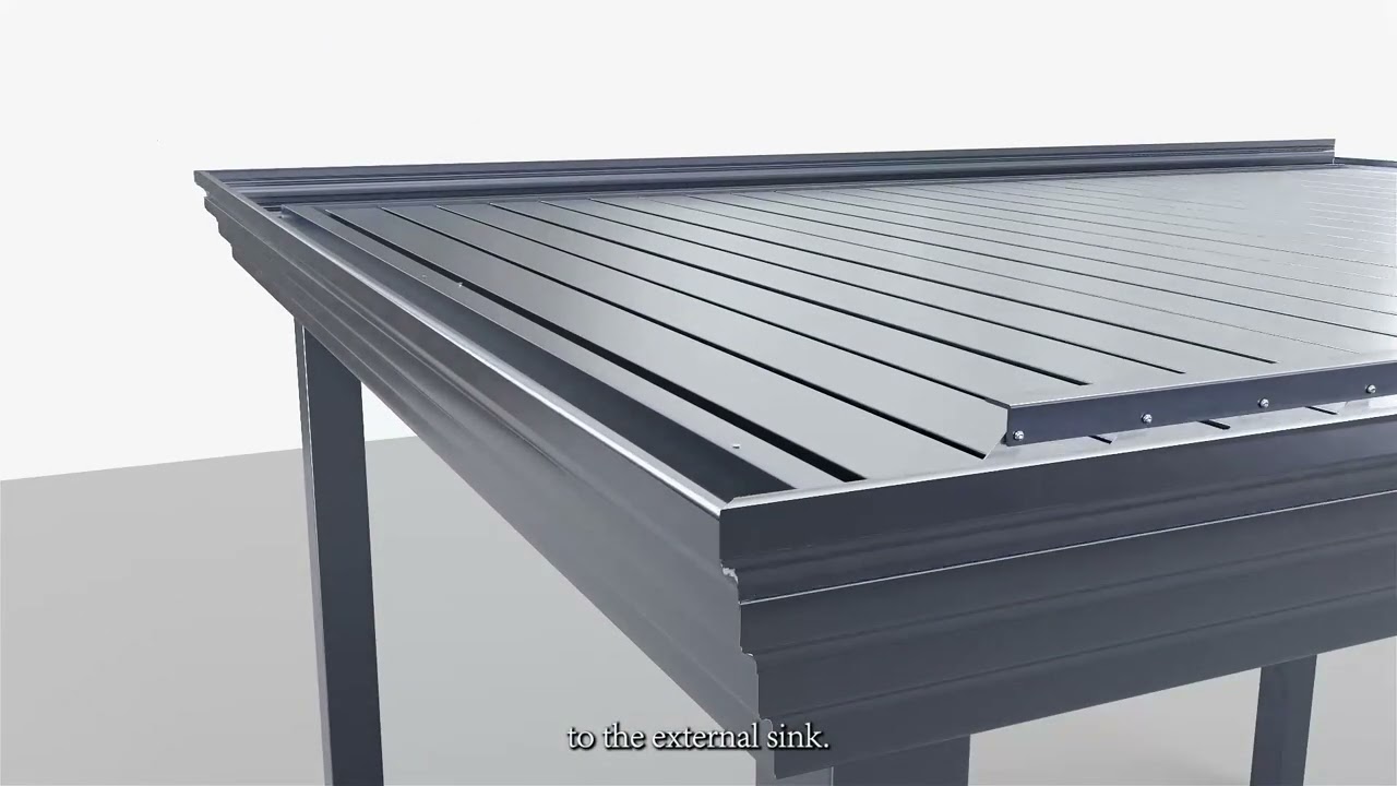 175 Showcases with External Decorative Water Sinks and Roller Shutters  Installation Videos#pergola