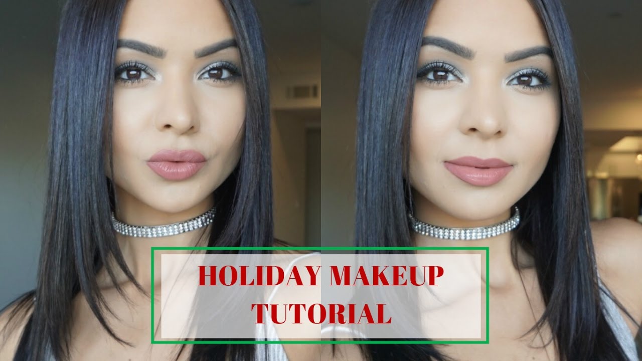 Holiday Makeup Tutorial | Diana Saldana