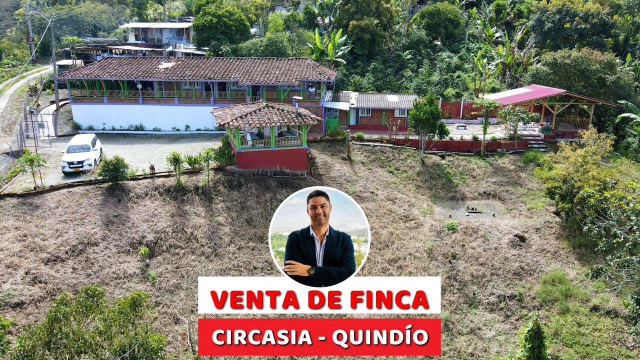 VENTA DE FINCA PEQUEÑA EN CIRCASIA, QUINDÍO, COLOMBIA