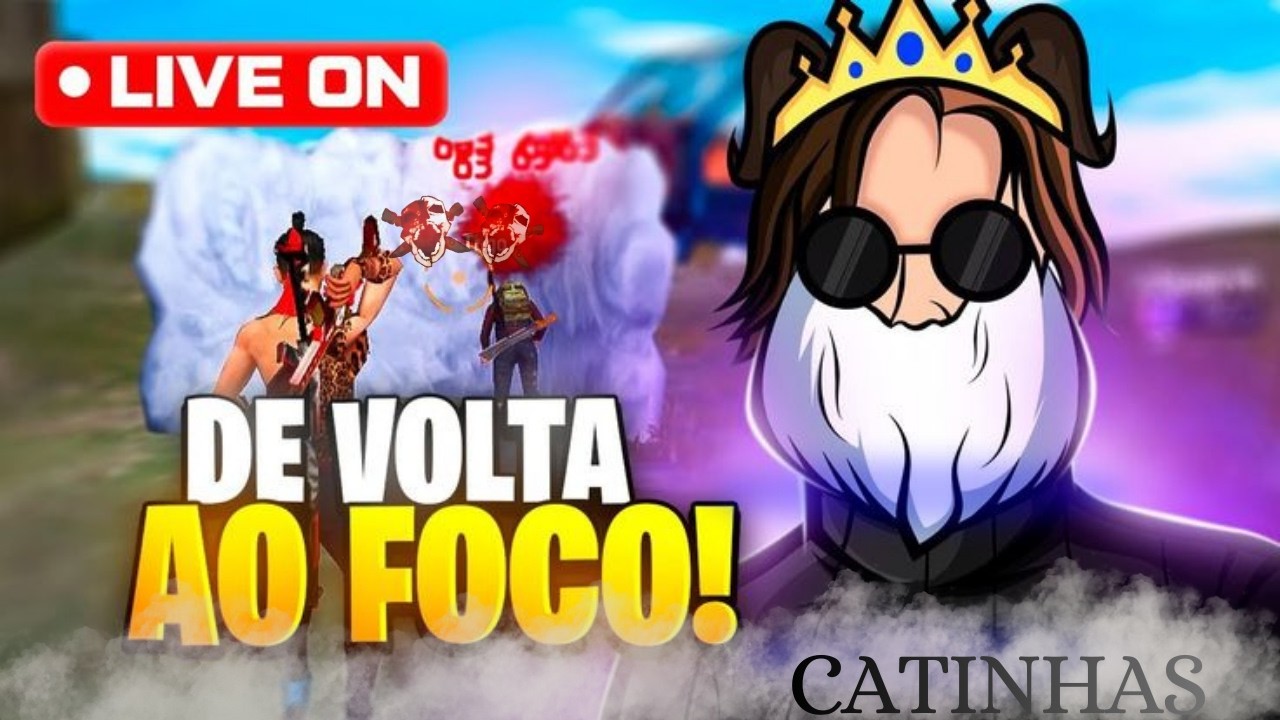 💙 JOGANO COM PESSOAS💙 CURTI E SEGUE PRA TER MAIS LIVES 💙 #aovivo #freefire #1k