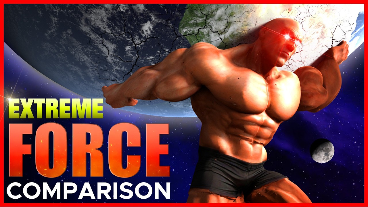 Najbardziej EKSTREMALNE SIŁY w perspektywie! 💪💪 Por&oacute;wnanie 3D