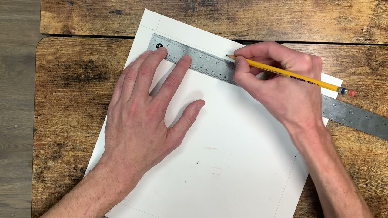 Barn Quilt Painting: Grid Work