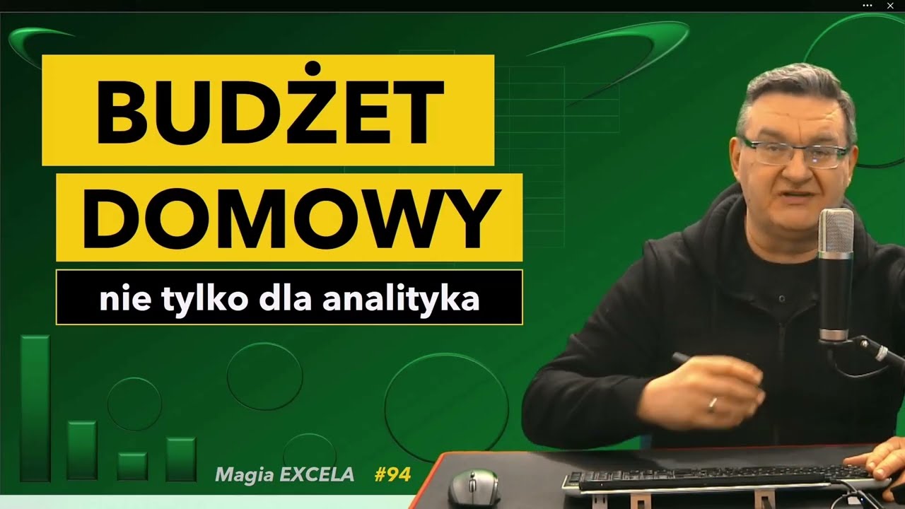 Budżet domowy dla każdego - Magia Excela Tomasz Zarzyka