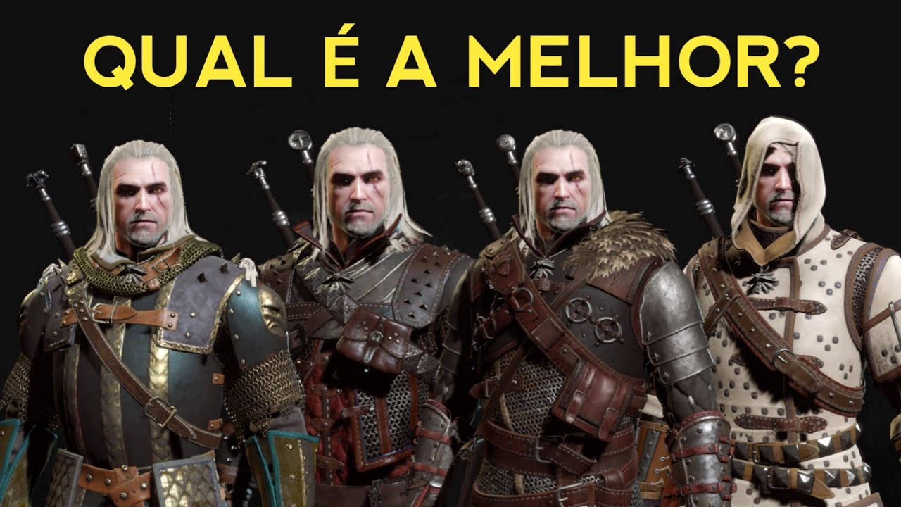 The Witcher 3: Explicando todas as armaduras de bruxo (DESATUALIZADO)