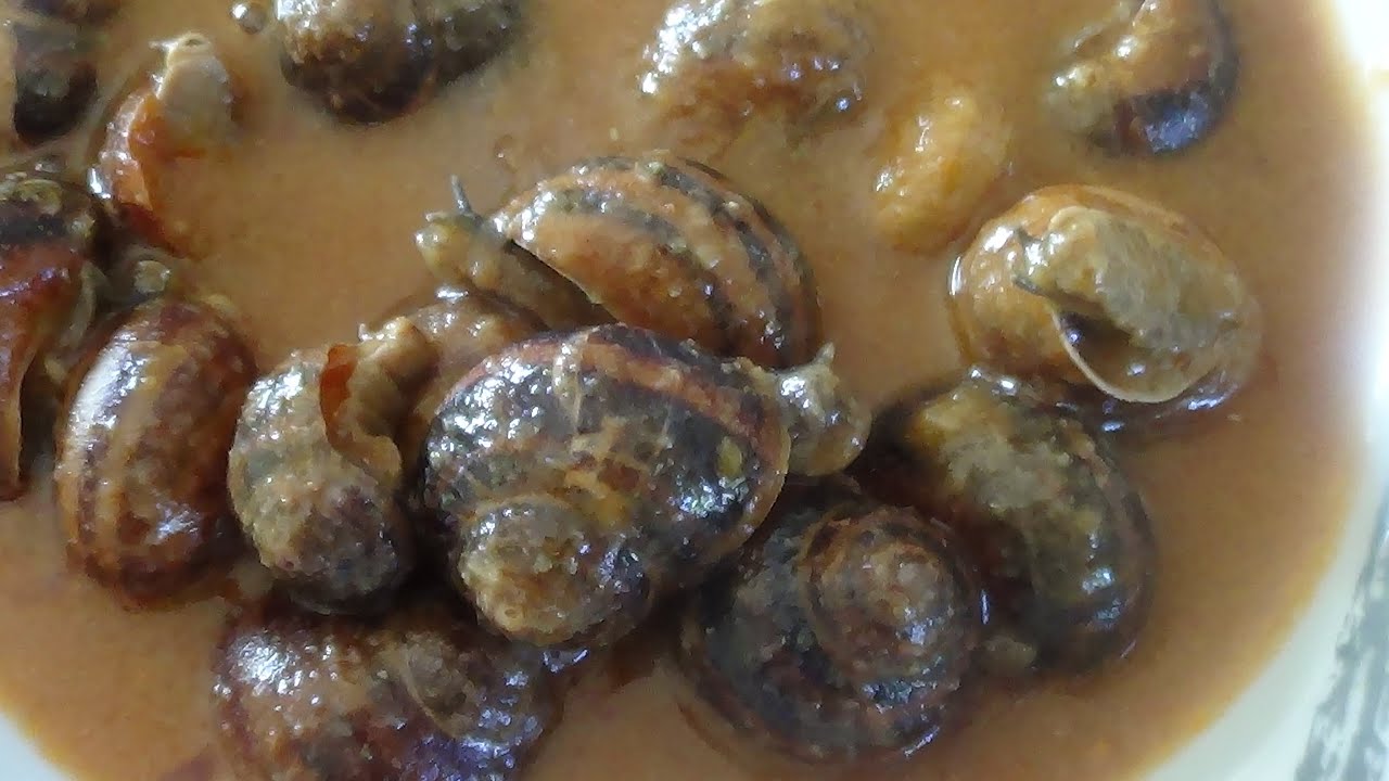 Caracoles en salsa. #caracoles
