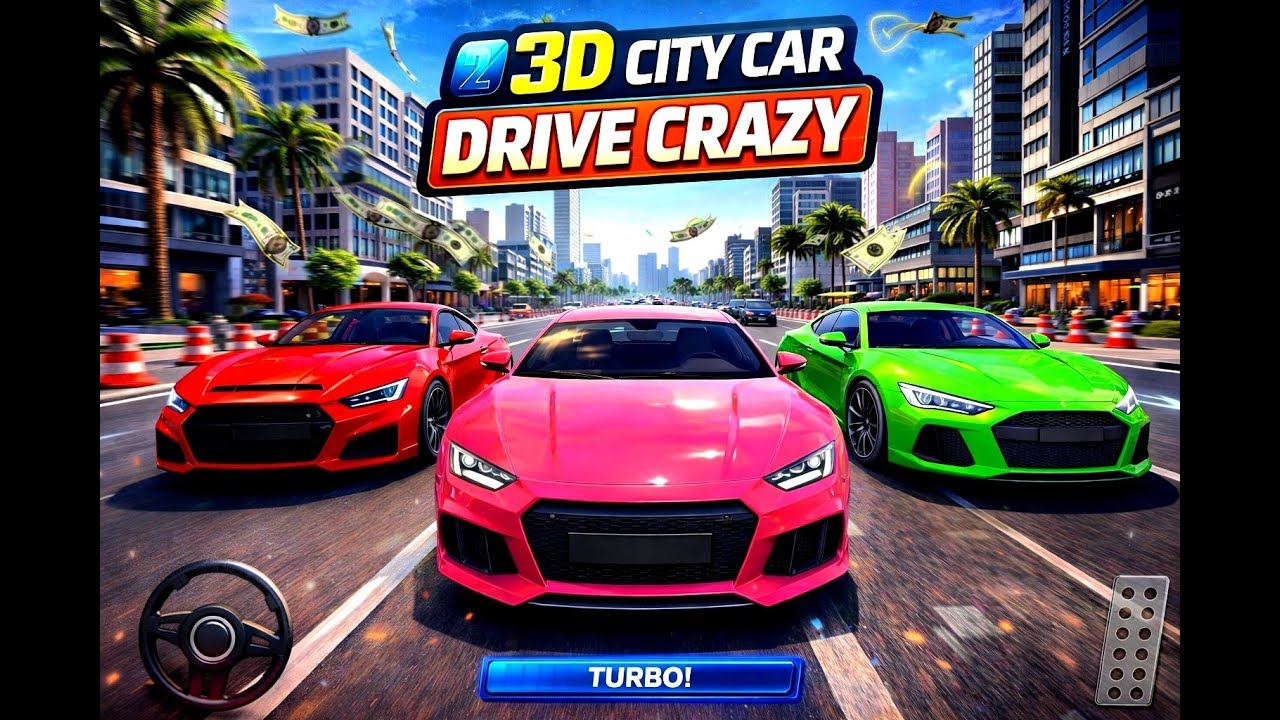 3D Simulator City Car Drive-Crazy Android Gameplay 2026