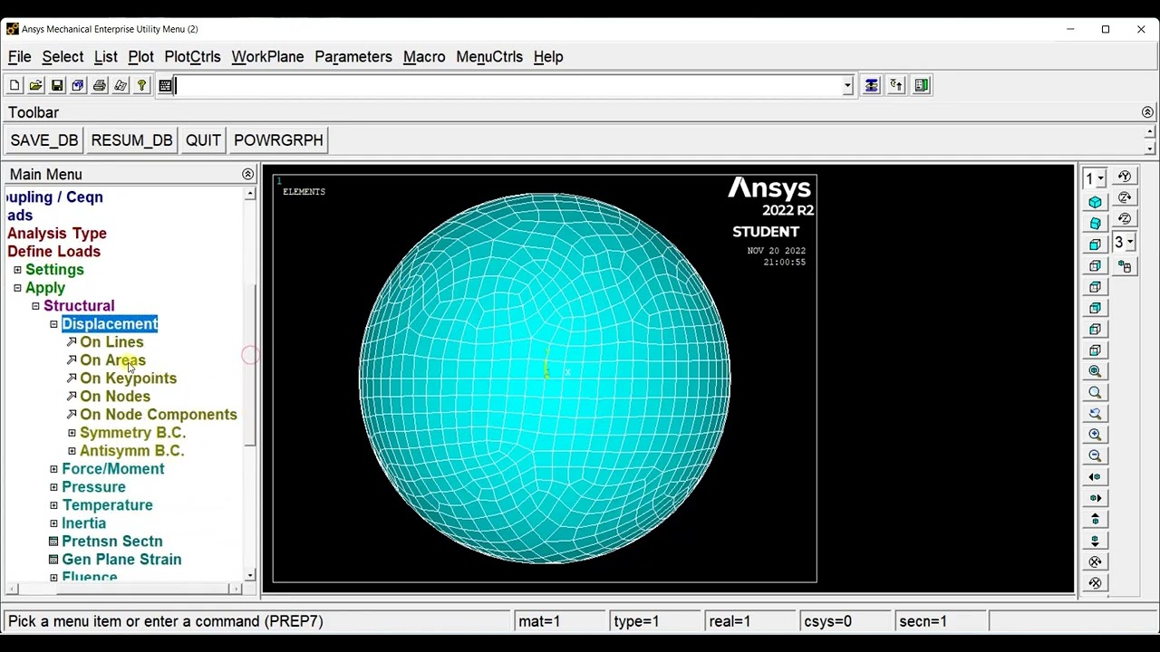 Shell Buckling Ansys Mechanical APDL