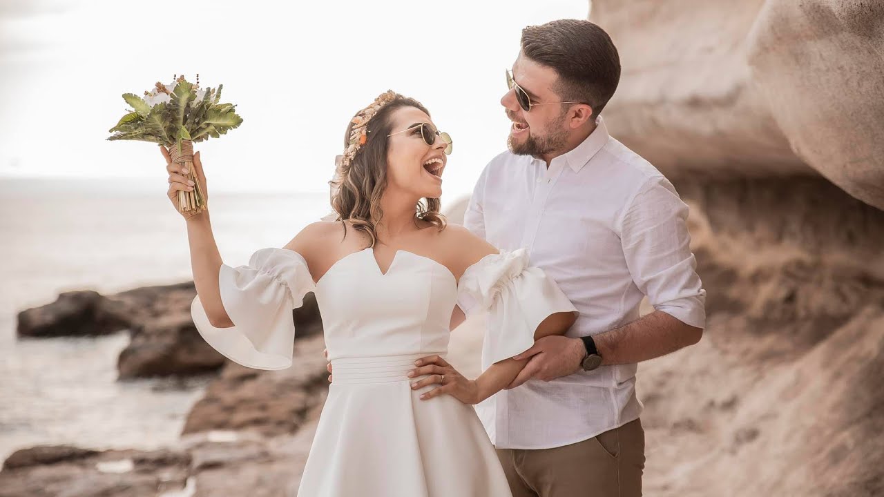 Nergis ve Alper Badavut Sahili / Ayvalık dış çekim düğün klibi | Wedding Film |  Funda Demirkaya