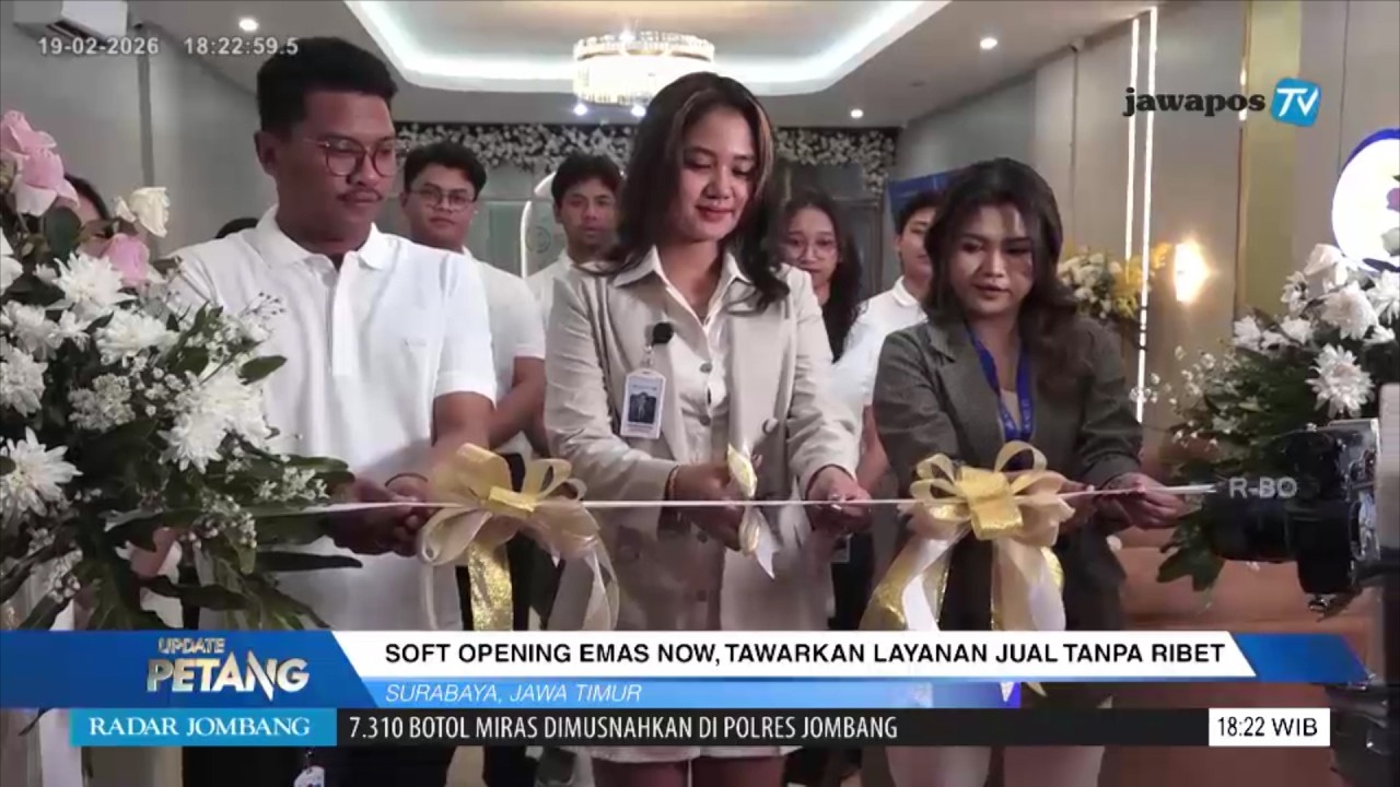 Soft Opening Emas Now, Tawarkan Layanan Jual Tanpa Ribet