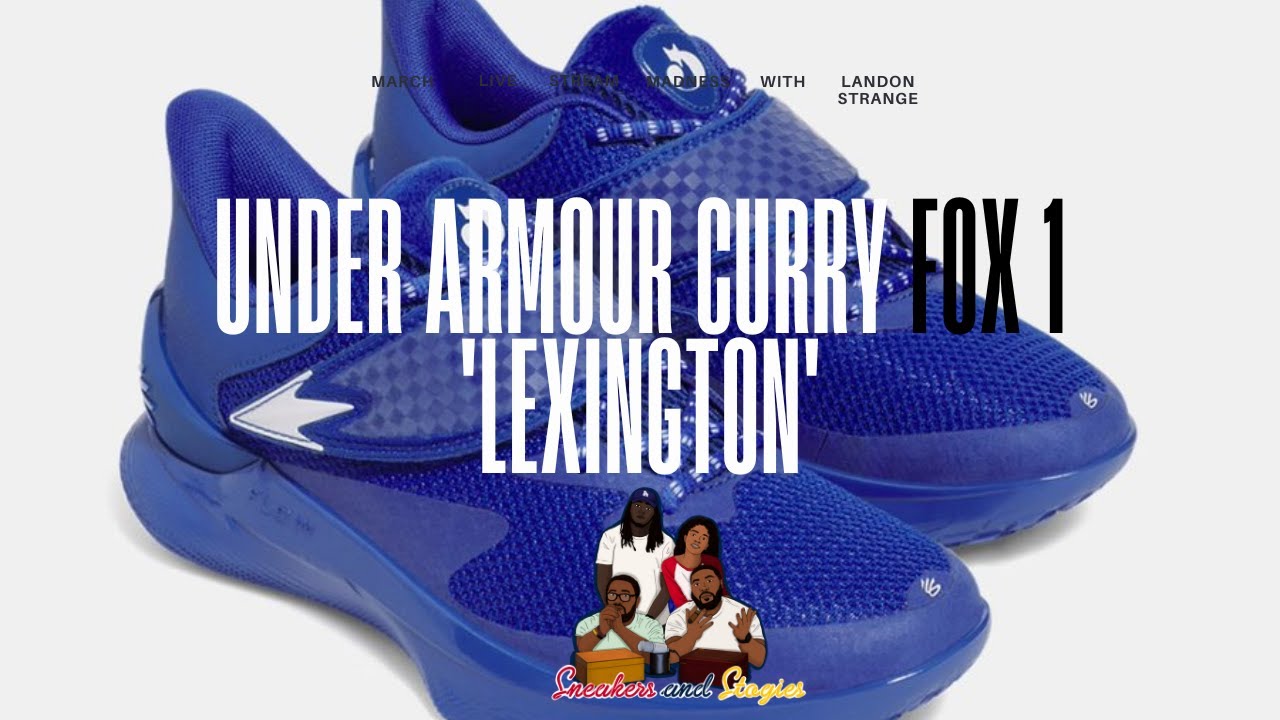 Under Armour Curry Fox 1 'Lexington'