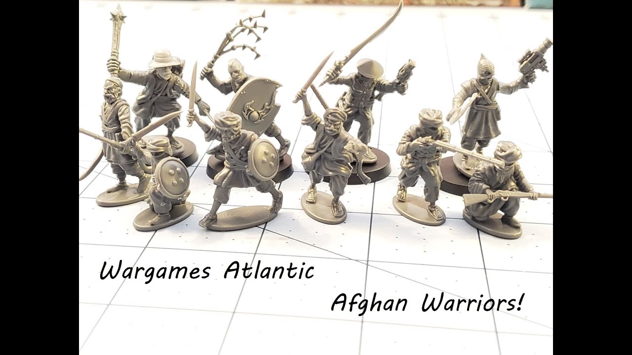 Wargames Atlantic: Afghan Warriors, a most versatile kit!
