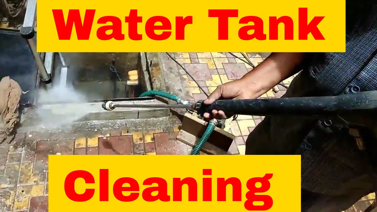 water tank cleaning Business High pressure washer