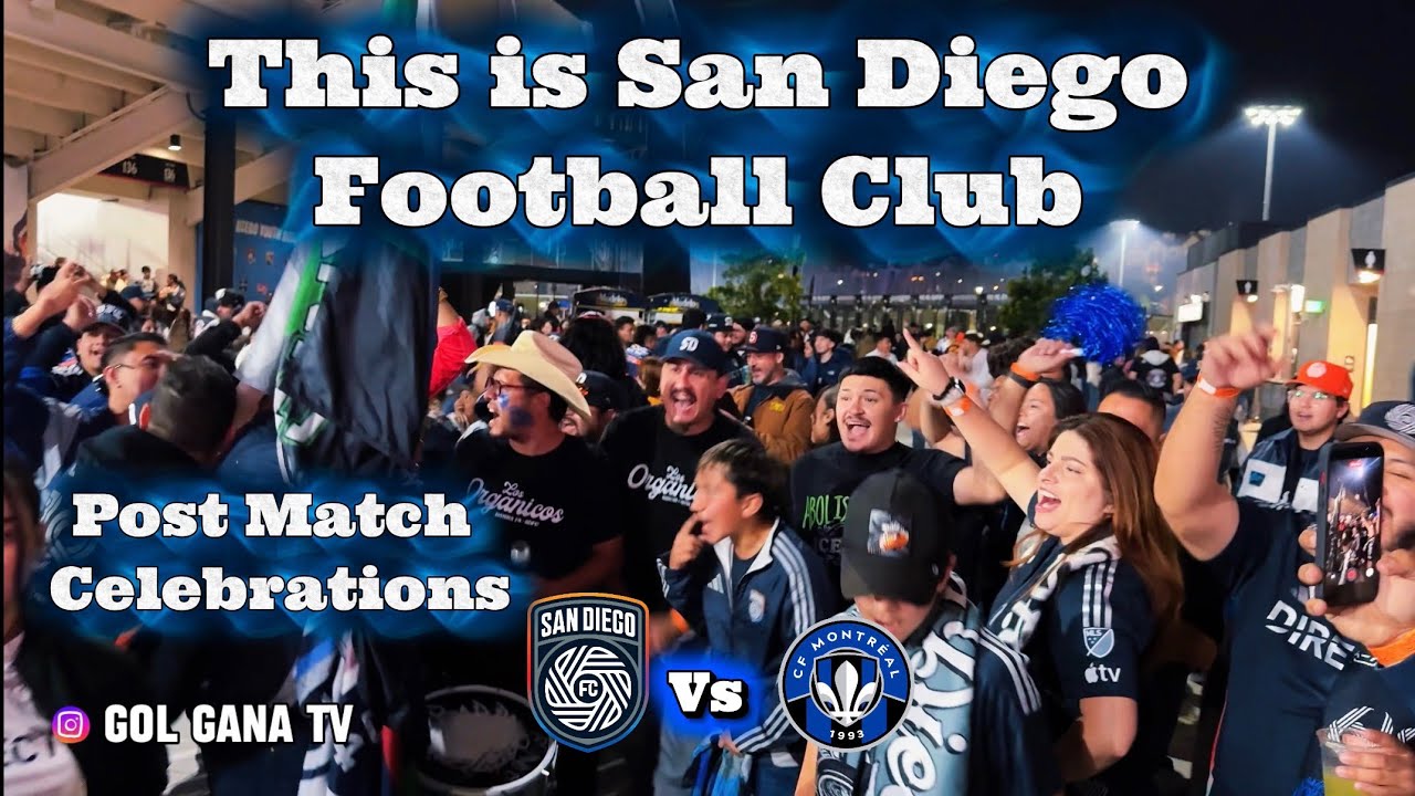 San Diego FC vs Montreal - Home Opener 2026 - Post Match Celebrations 